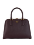 Pyramid, £850, Handbags, Burgundy, Leather, Front view